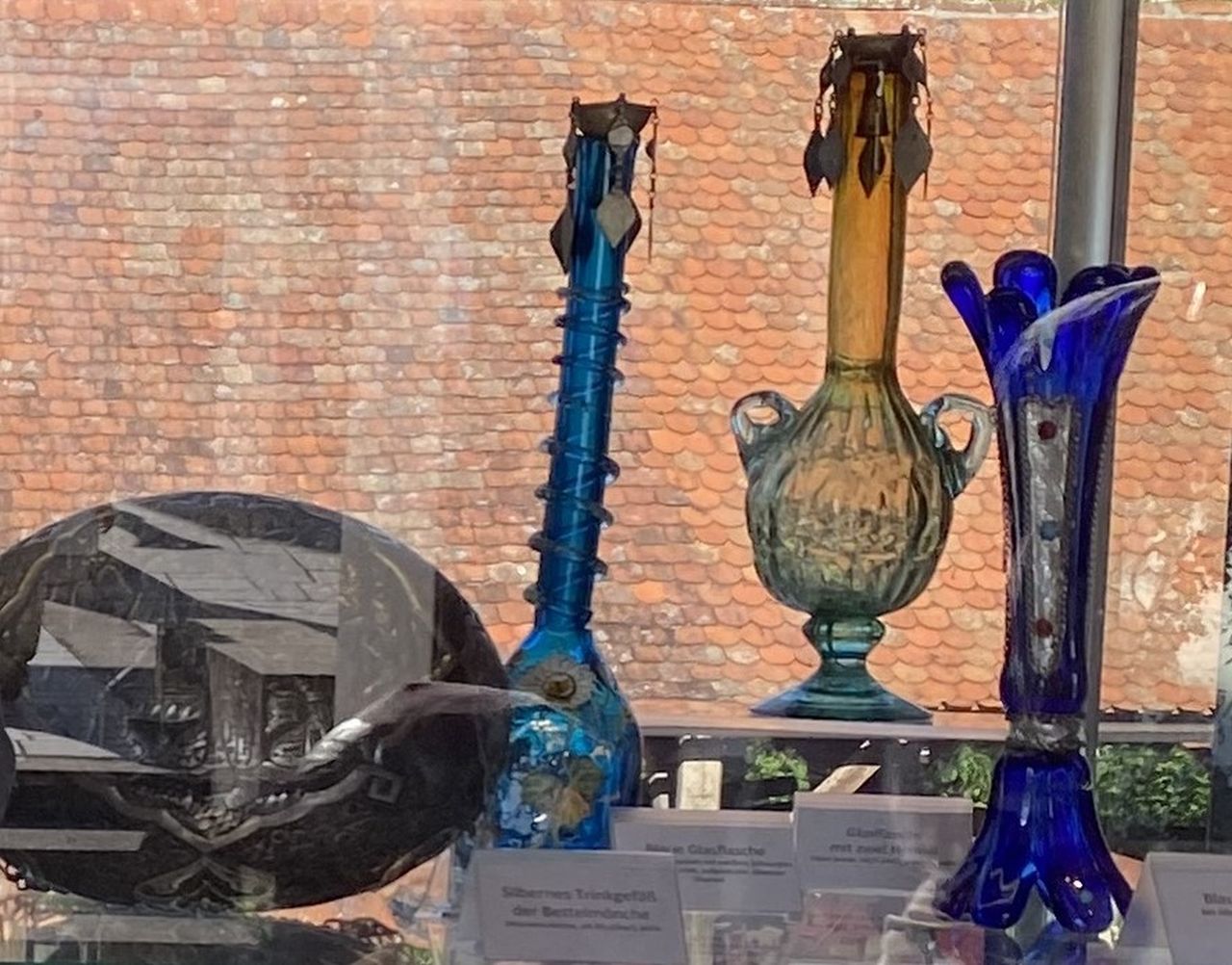Glasvasen aus dem Iran